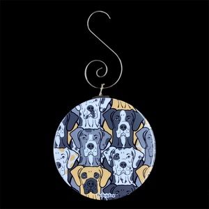 Great Dane Dog Ornament Handmade Holiday Decor